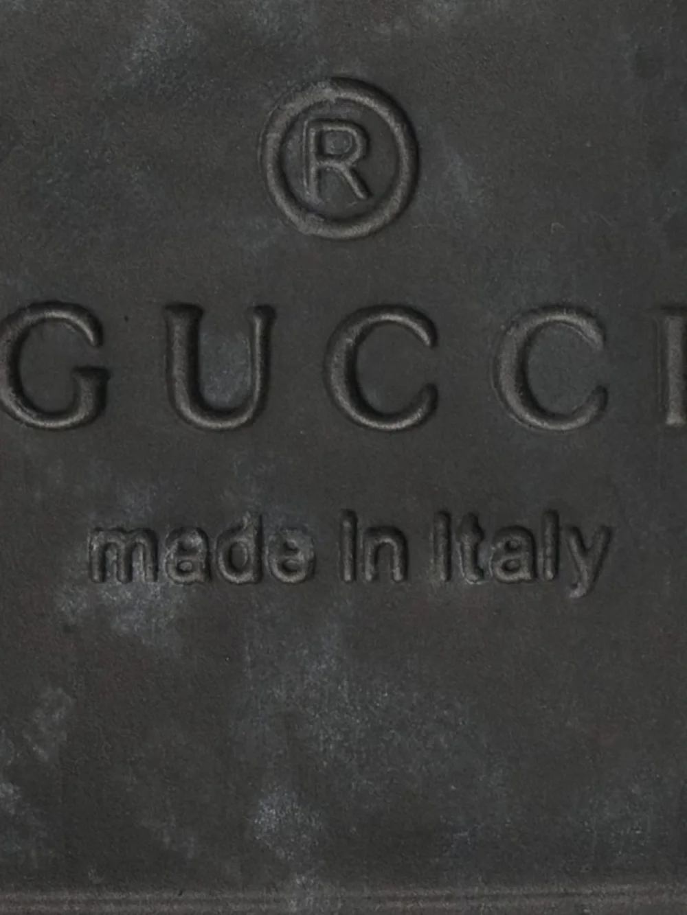 Gucci Black Mesh and Suede GG Crystal Embellished Platform Sandals 37 - Picture 6 of 6